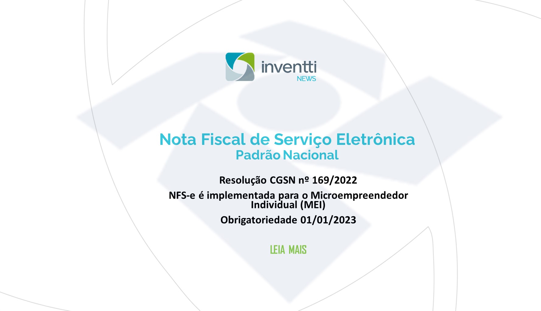 NFS-e - Nota Fiscal de Serviço(s) Eletrônica